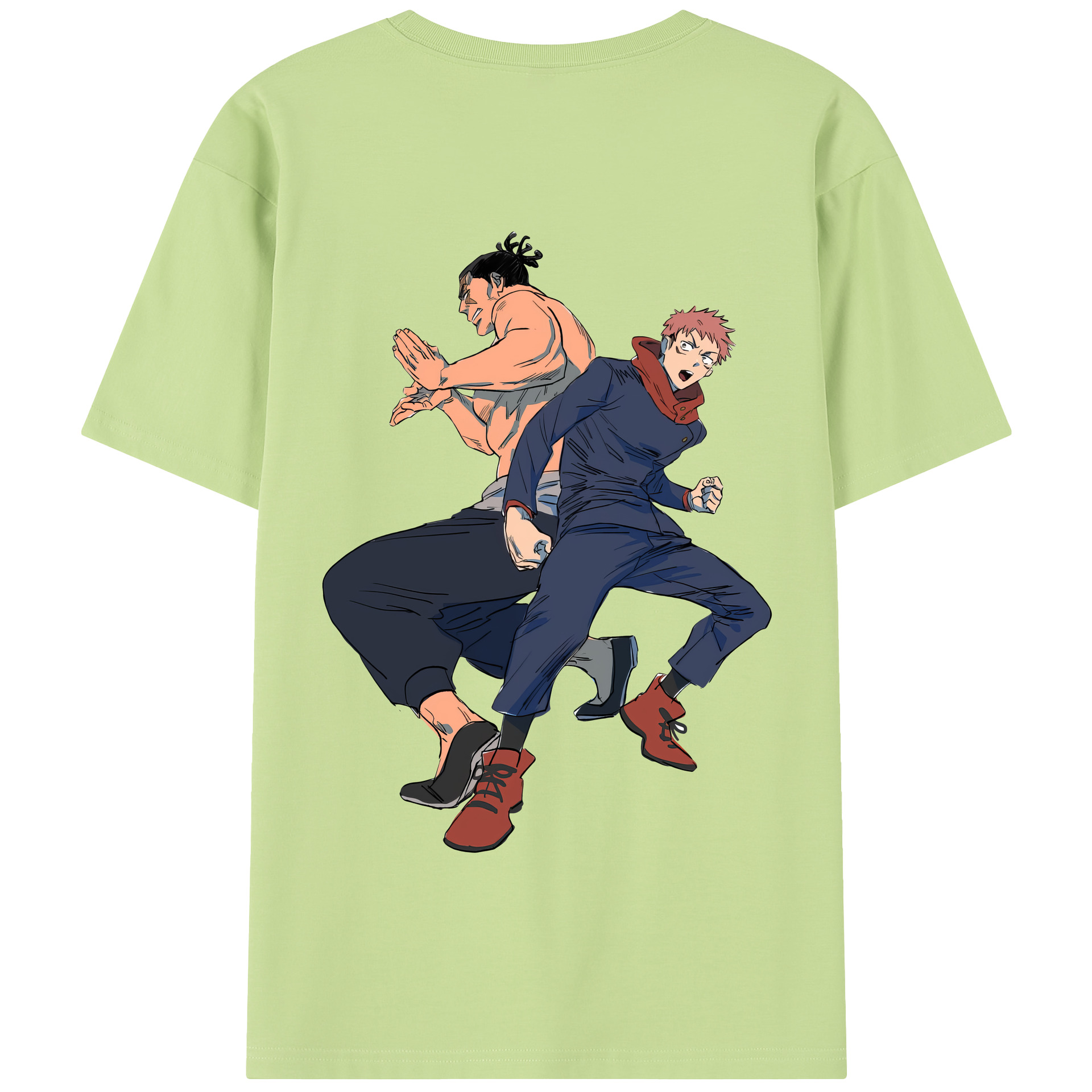 （画像用） 呪術廻戦 Jujutsu Kaisen 綿100％半袖Tシャツ（背面プリント）